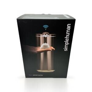 Simplehuman Rose Gold 10oz. Touch-Free Foam Sensor Dispenser w/Mandarin Orange
